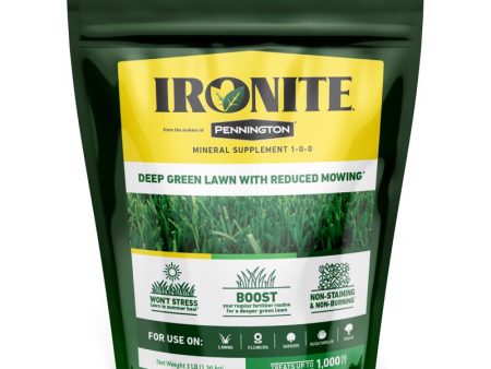 Pennington Ironite All-Purpose Lawn Fertilizer For All Grasses 1000 sq ft Fashion