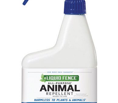 Liquid Fence Animal Repellent Spray For All Animals 32 oz For Discount