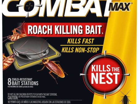 Combat Max Roach Bait Station 8 pk For Sale