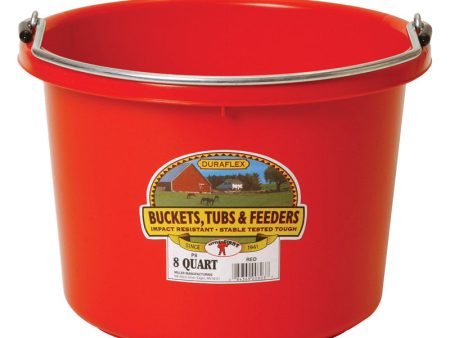 Miller 8 qt Bucket Red For Cheap