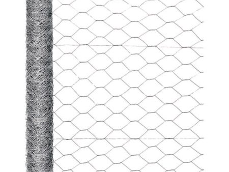 Garden Craft 36 in. H X 50 ft. L Galvanized Steel Poultry Netting 2 in. For Discount