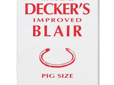 Decker 12.5 Ga. Animal Ring For Pig 100 pk Discount