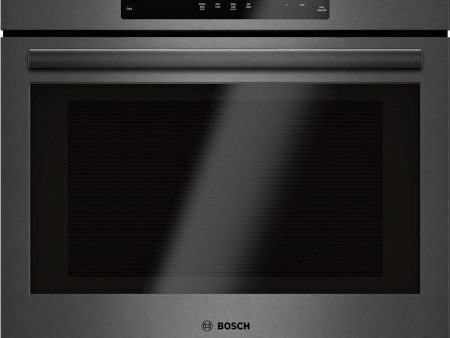 Bosch 800 Series HBL8443UC 30  Black Stainless Single Electric Wall Oven Perfect For Discount