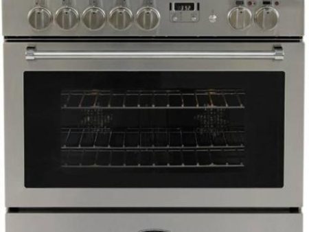 AGA Professional Series AMPRO36DFSS 36  Freestanding Stainless Dual Fuel Range Online Sale