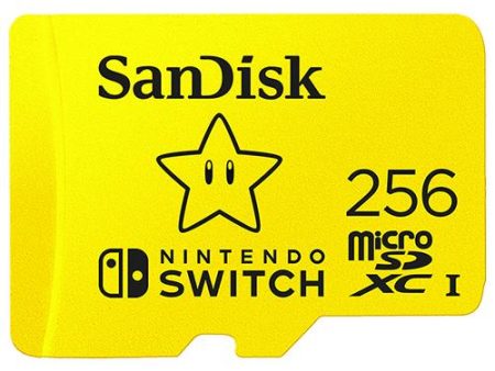 Switch Micro SDXC SanDisk 256GB for Nintendo Switch Hot on Sale