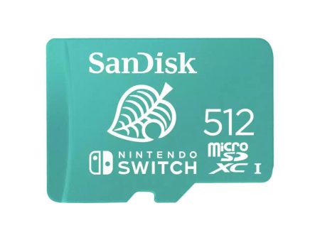 Switch Micro SDXC SanDisk 512GB for Nintendo Switch Online now