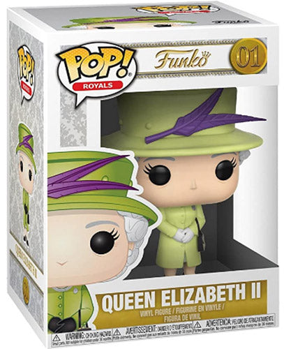 FUNKO POP Queen Elizabeth II Green Suit Supply