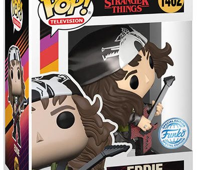 FUNKO POP Stranger Things S4 Eddie w Guitar 1462 Online now