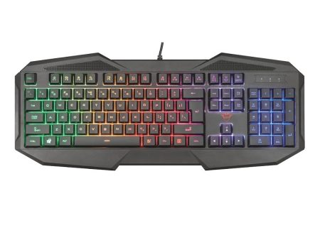 TRUST GXT 830-RW AVONN (22280) - TASTIERA GAMING WIRED CON LED RGB Online