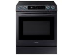 6.3 cu. ft. Smart Slide-in Induction Range with Smart Dial & Air Fry in Black Stainless Steel Online now