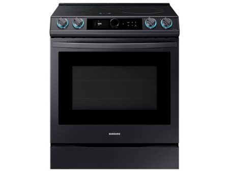 6.3 cu. ft. Smart Slide-in Induction Range with Smart Dial & Air Fry in Black Stainless Steel Online now