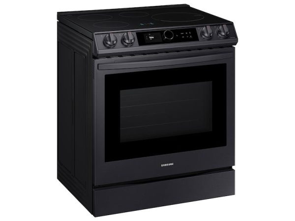 6.3 cu. ft. Smart Slide-in Induction Range with Smart Dial & Air Fry in Black Stainless Steel Online now